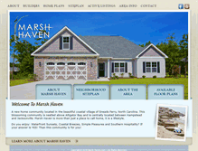 Tablet Screenshot of marsh-haven.com